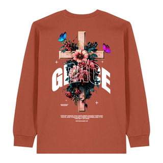Grace Cross Longsleeve BackPrint
