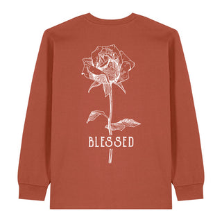 Blessed Rose Longsleeve BackPrint