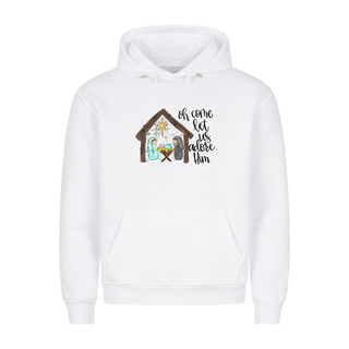 Aanbid de kersthoodie