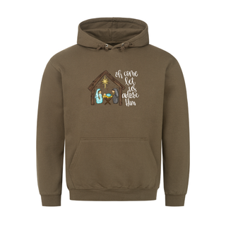 Aanbid de kersthoodie