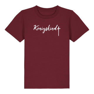 Königskind Kinder T-Shirt Detailansicht, Mountain Movers christliche Streetwear