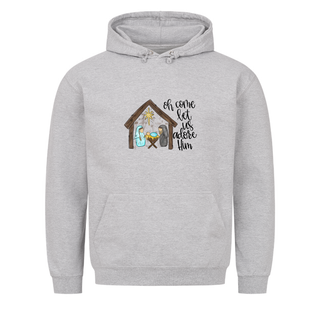 Aanbid de kersthoodie