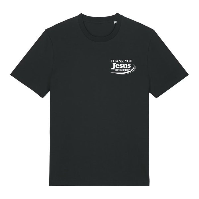 Thank you Jesus T-Shirt kleiner Front- & Backprint