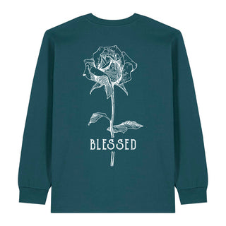 Blessed Rose Longsleeve BackPrint