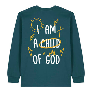 child of God colour Longsleeve BackPrint