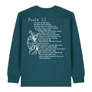 Psalm 23 Text Longsleeve BackPrint