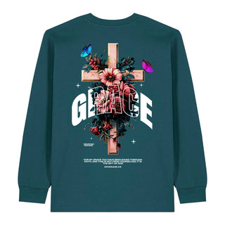 Grace Cross Longsleeve BackPrint