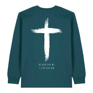 He died Longsleeve BackPrint