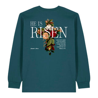 He is Risen Longsleeve BackPrint