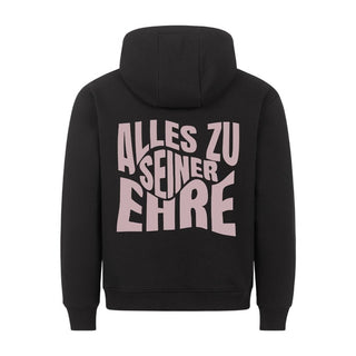 Alles zu seiner Ehre Hoodie Backprint