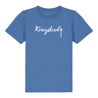 Königskind Kinder T-Shirt Detailansicht, Mountain Movers christliche Streetwear