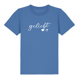 geliebt Kinder T-Shirt Detailansicht, Mountain Movers christliche Streetwear
