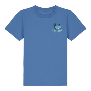 I ate Jonah Kinder T-Shirt Detailansicht, Mountain Movers christliche Streetwear