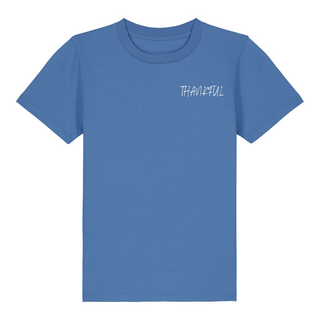 thankful Kinder T-Shirt Detailansicht, Mountain Movers christliche Streetwear