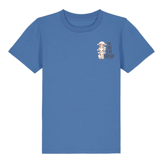 The Lord is my Shepherd Cute Kinder T-Shirt Detailansicht, Mountain Movers christliche Streetwear