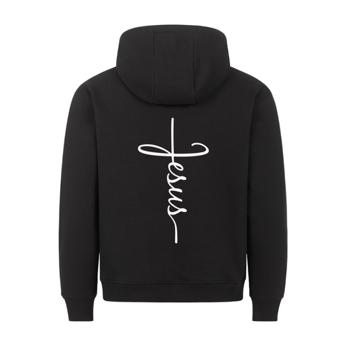 Jesus Simple Hoodie BackPrint