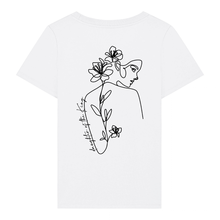 Daughter of the King Women's T-Shirt Backprint