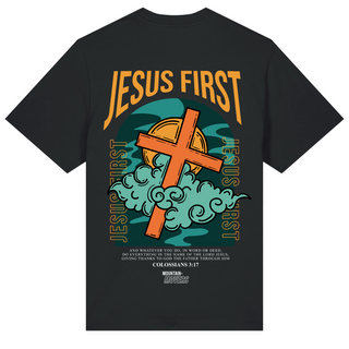Jesus First Premium Oversized Shirt