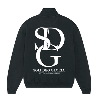 Soli Deo Gloria Half Zip Sweater