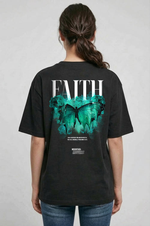 Faith Streetwear Oversized Shirt Backprint