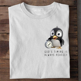 Timing pinguïn T-shirt