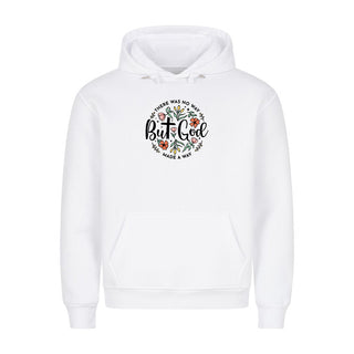 But God flora Hoodie Variante, Mountain Movers christliches Design