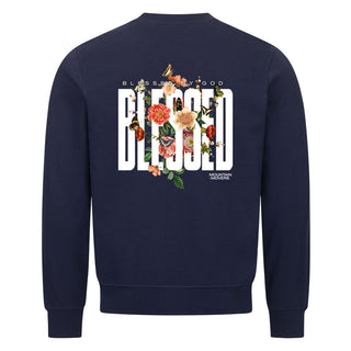 Blessed by God sweatshirt back print