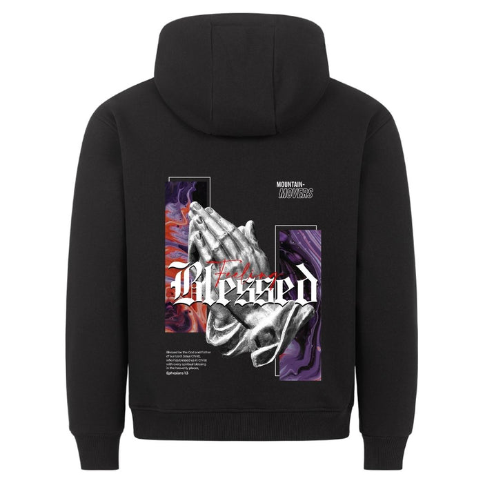 Feeling Blessed Hoodie Rugprint