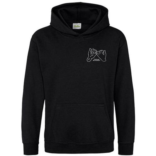 He keeps his promises children's hoodie
