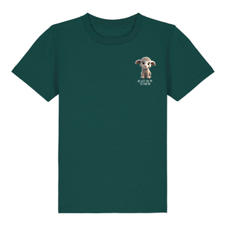 Left the 99 Sheep klein Kinder T-Shirt Detailansicht, Mountain Movers christliche Streetwear