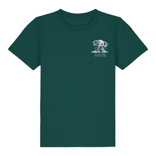 Joy Elephant Kinder T-Shirt Detailansicht, Mountain Movers christliche Streetwear