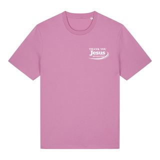 Thank you Jesus T-Shirt kleiner Front- & Backprint