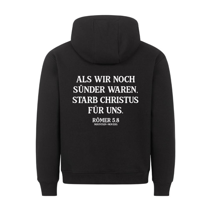 Christus Stierf voor Ons Hoodie Rugprint