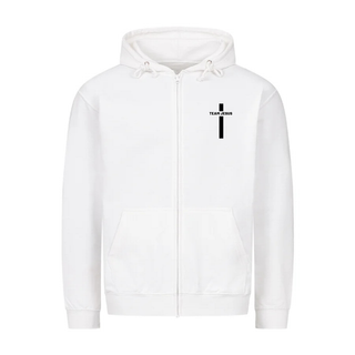Wat een coole hoodie met rits