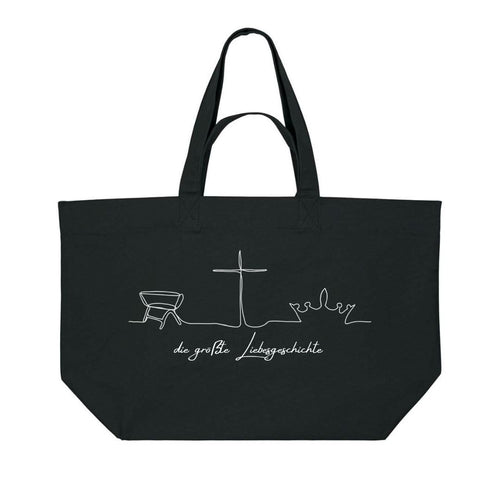 The Greatest Love Story Shopping Bag