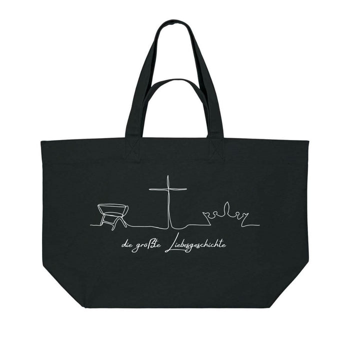 The Greatest Love Story Shopping Bag