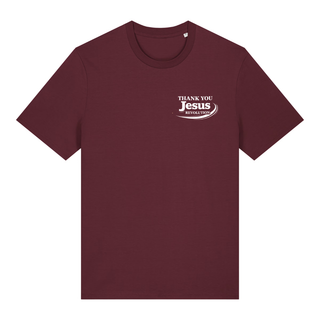 Thank you Jesus T-Shirt kleiner Front- & Backprint