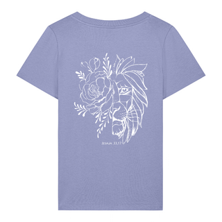 Majesty Frauen T-Shirt BackPrint Detailansicht, Mountain Movers christliche Streetwear