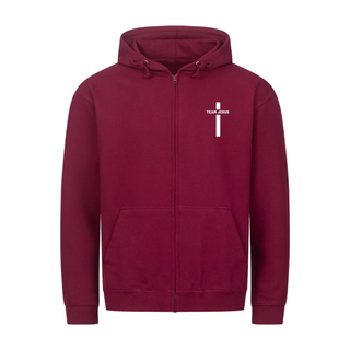 Wat een coole hoodie met rits