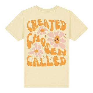 Created Chosen Called Kinder T-Shirt Backprint