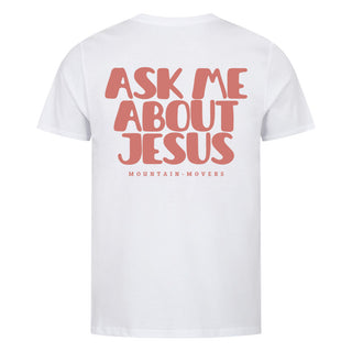 Ask me about jesus vintage - Backprint