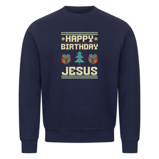 Happy Birthday Jesus Christmas Sweatshirt