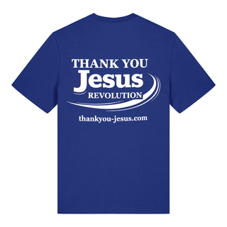 Thank you Jesus T-Shirt kleiner Front- & Backprint