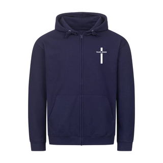 Wat een coole hoodie met rits