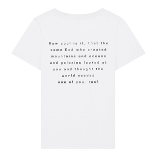How cool Frauen Shirt BackPrint, christliche Streetwear von Mountain Movers