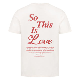 So This is Love Shirt Backprint