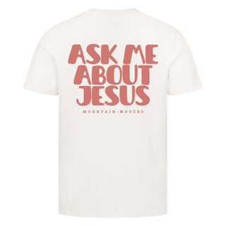 Ask me about jesus vintage - Backprint