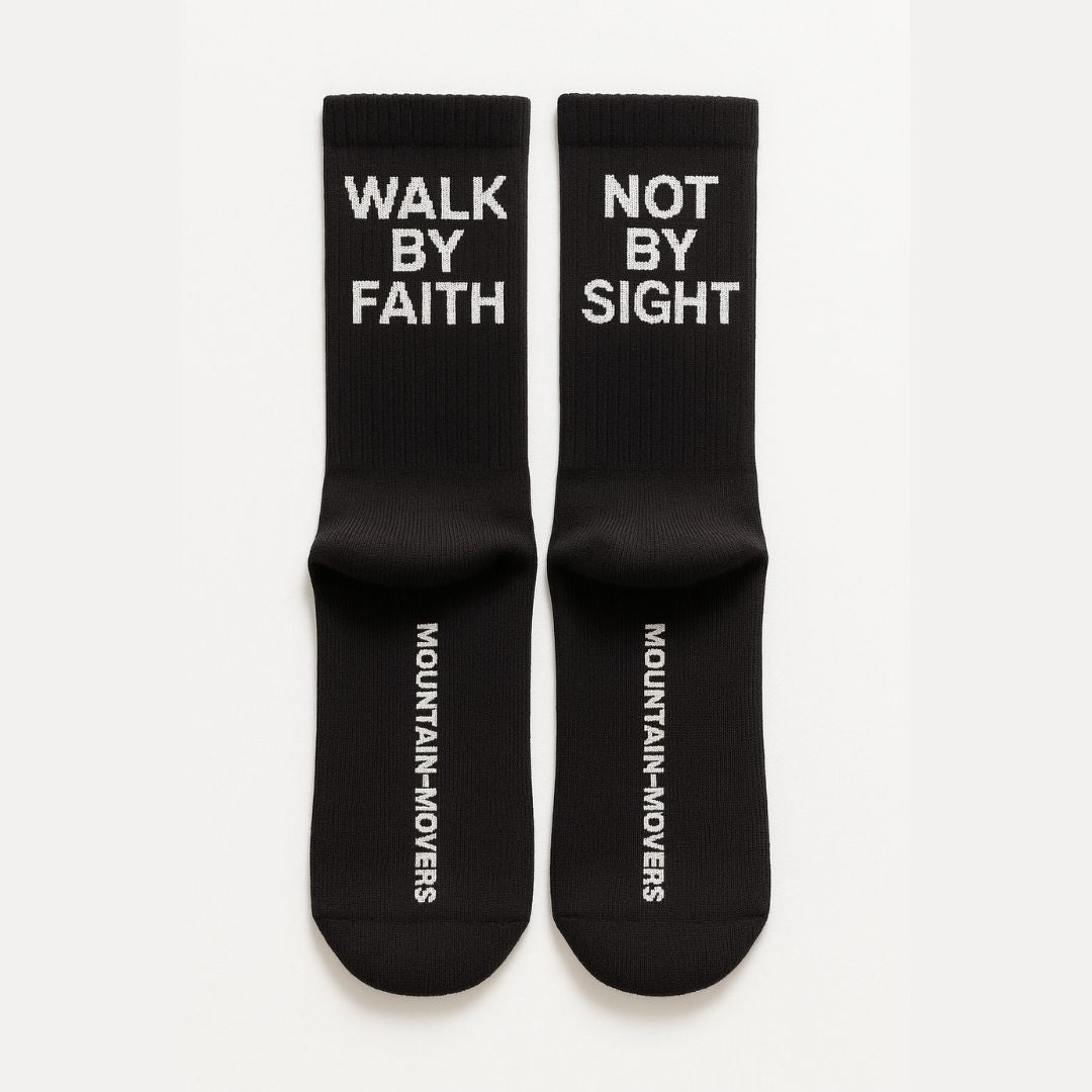 Walk by Faith Socken