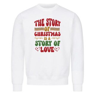 Joy to the World Sketch Christmas Sweatshirt