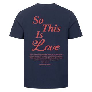 So This is Love Shirt Backprint